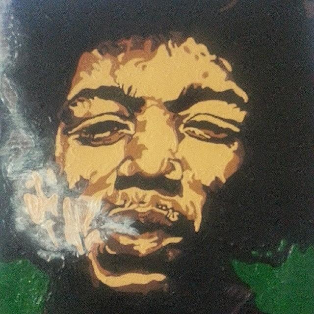 Jimi Hendrix Photograph - Jimi Hendrix by Rachel Natalie Rawlins