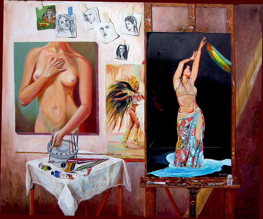 Nude Painting - Work by Jose Manuel Abraham