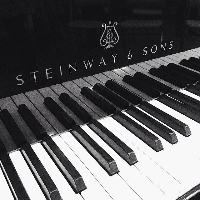 Music Photograph - #work #piano #music #steinway #choir by Hanne Olholm