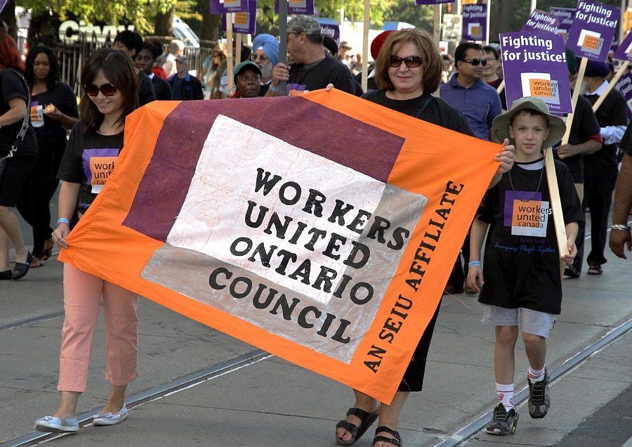 Workers United Ontario Council Photograph by Valentino Visentini