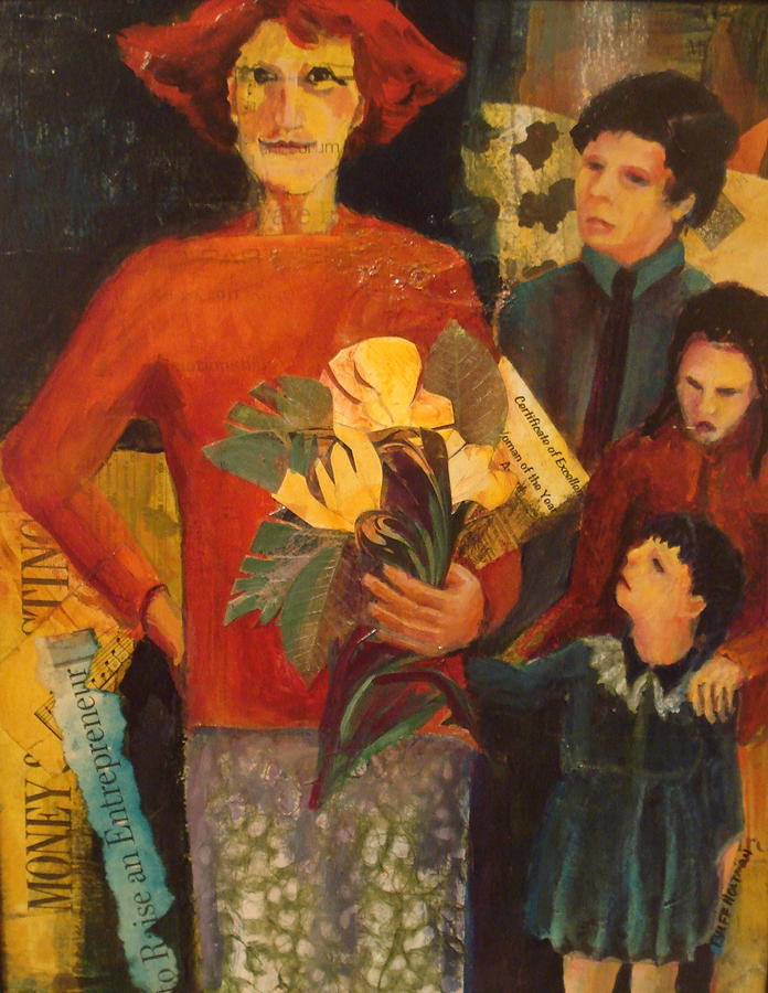 Working Mother Mixed Media by Buff Holtman