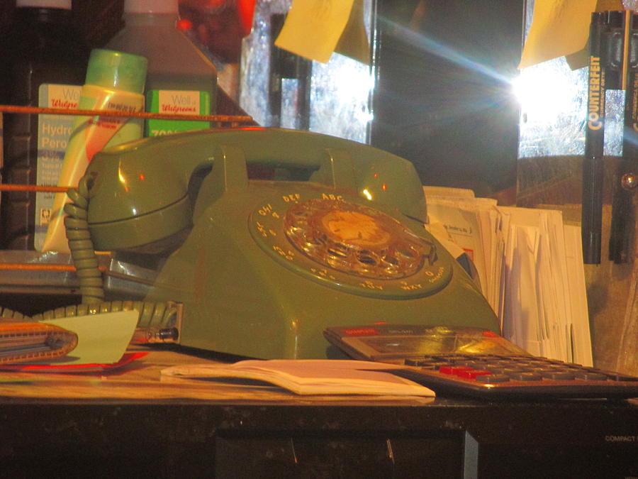 Working Rotary Phone still in use Photograph by David Lovins Pixels