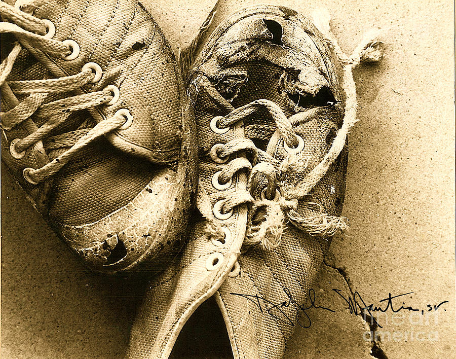 Working Shoes  Photograph by Art Mantia