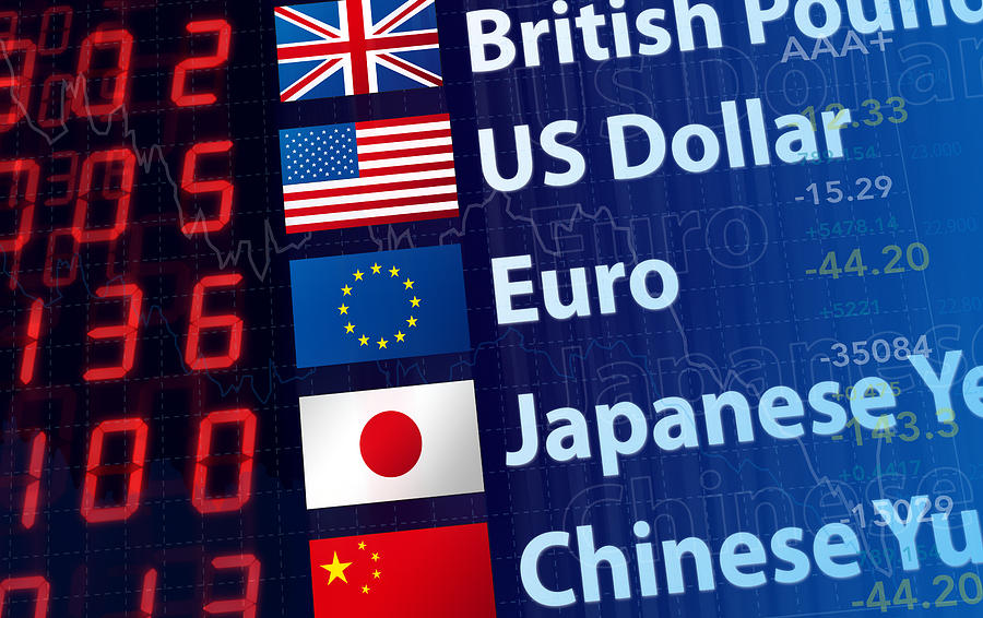 World Currency Rates Photograph by Narvikk