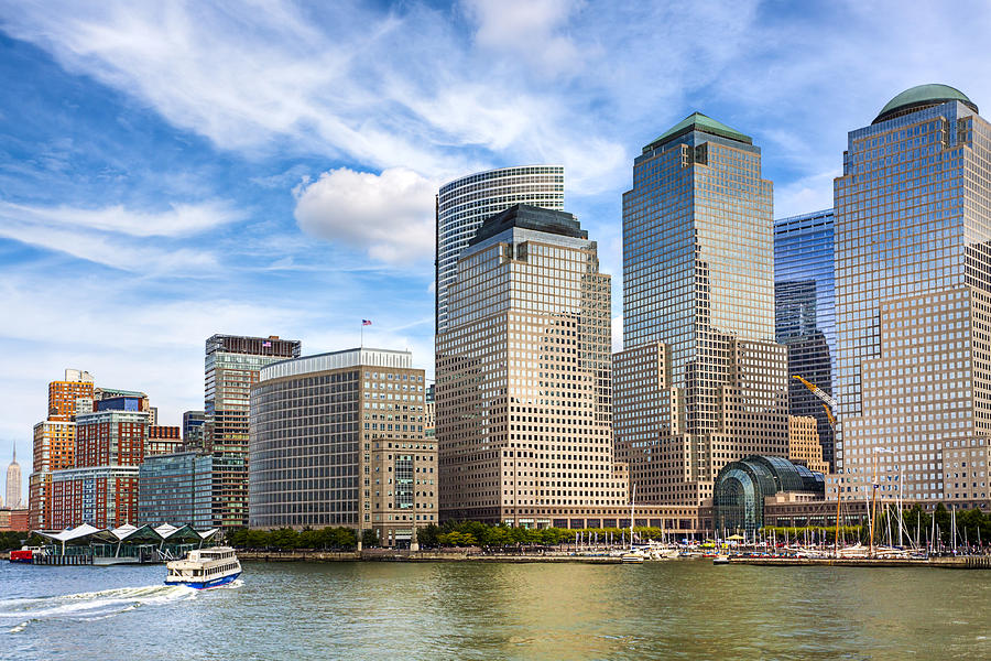 World Financial Center And The Manhattan Waterfront Photograph by Mark ...