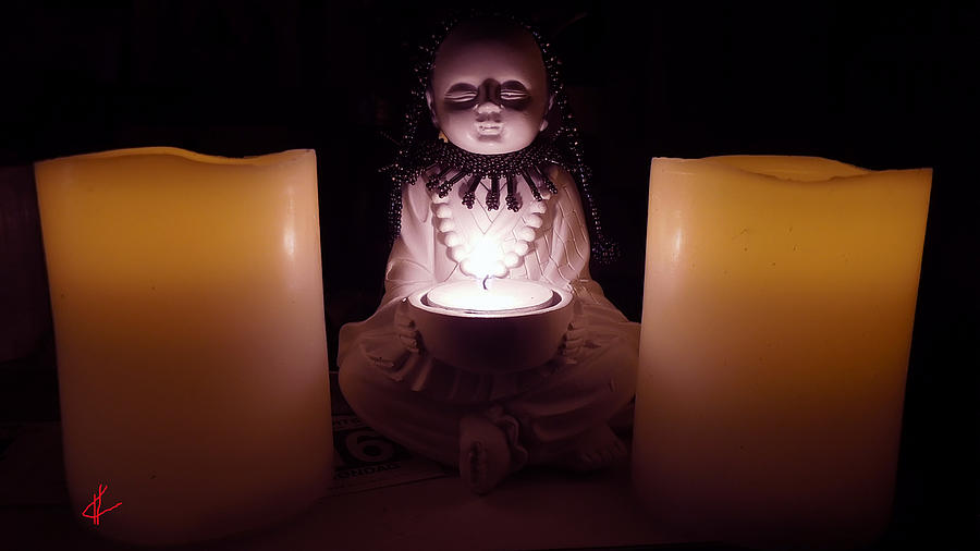 Buddha Photograph - World Global  Peace  by Colette V Hera Guggenheim