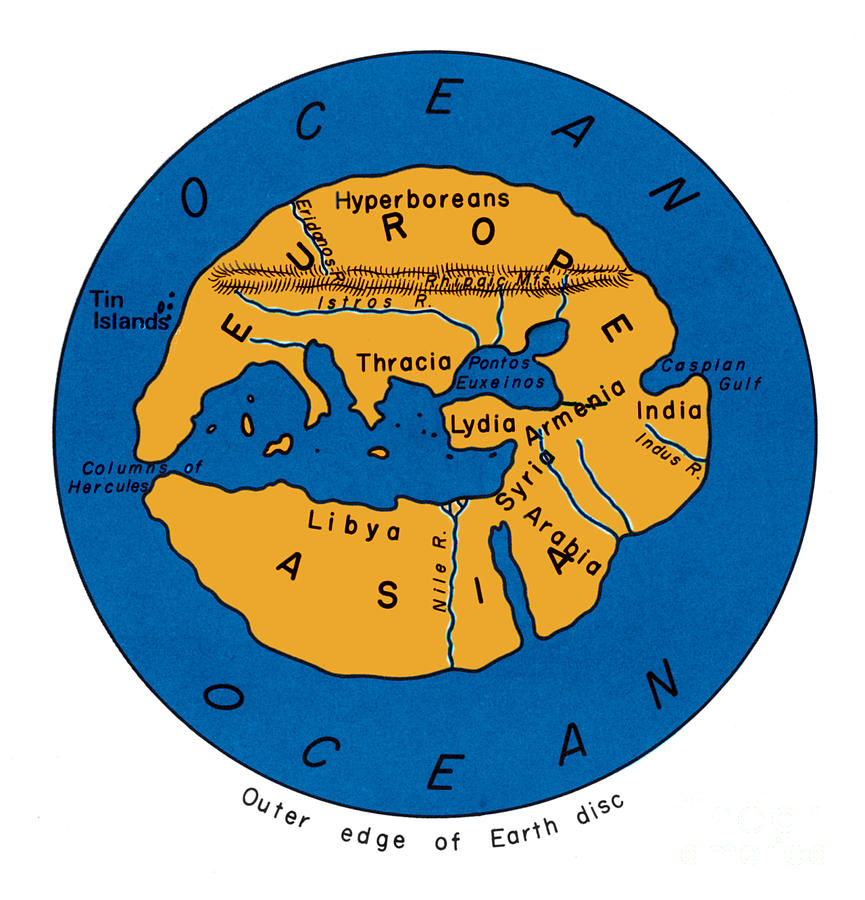 500 BC Map