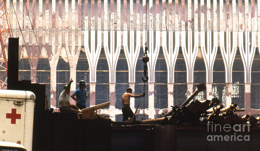 World Trade Center 1970 Photograph by Erik Falkensteen