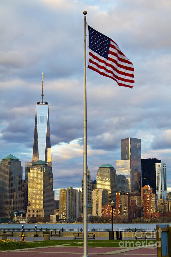 New York City Photograph - World Trade Center Freedom Tower in Lower Manhattan New York Cit by ELITE IMAGE photography By Chad McDermott
