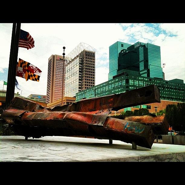 Baltimore Photograph - World Trade Center Memorial - by Heather  Ennis