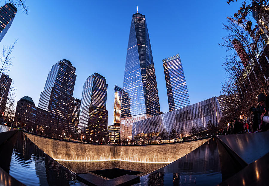 World Trade Center Memorial Photograph by F. M. Kearney