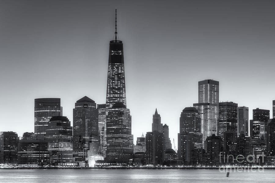 New York City Photograph - World Trade Center Morning Twilight II by Clarence Holmes