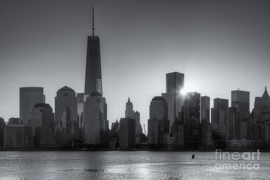 World Trade Center Sunrise II Photograph by Clarence Holmes