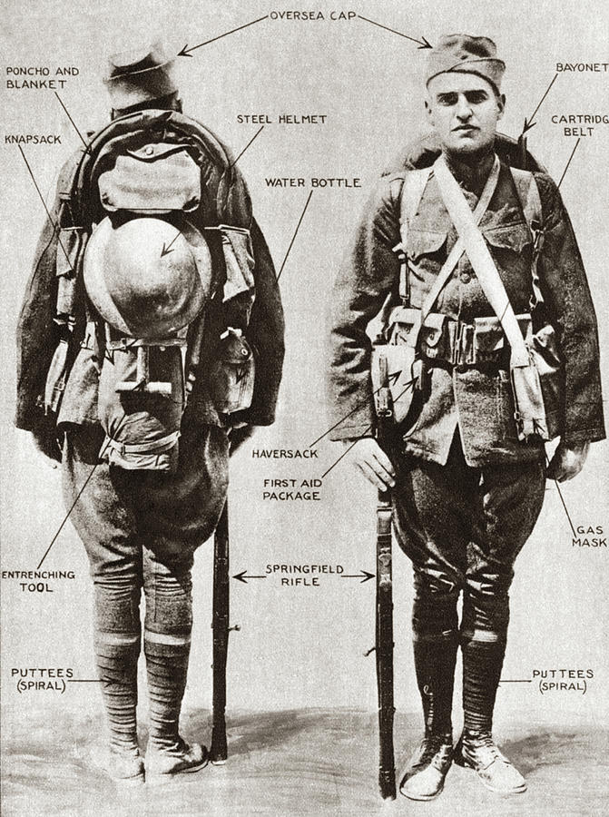 World War I Equipment Photograph by Granger
