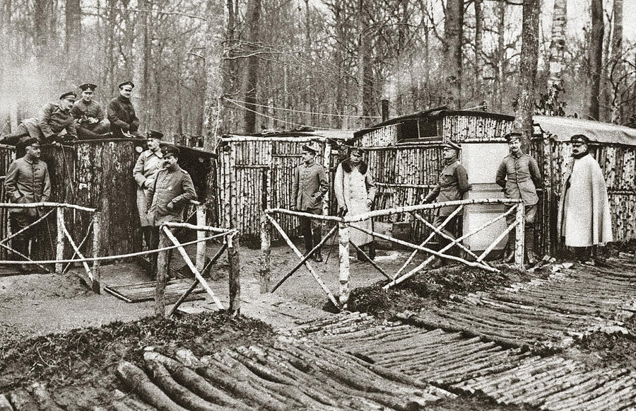 World War I German Camp by Granger