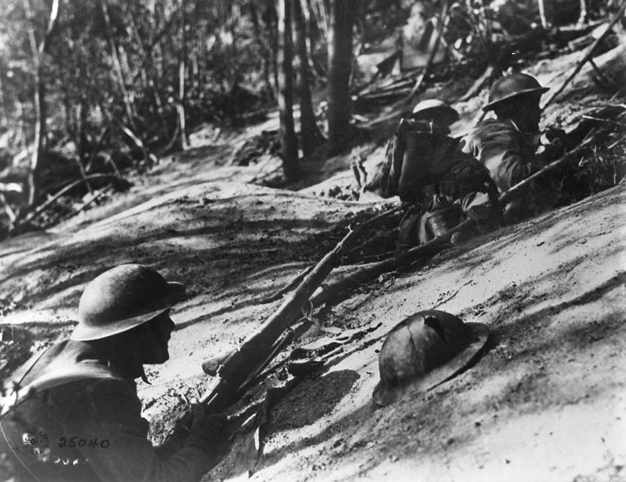 World War I Hill 240,1918 Photograph by Granger