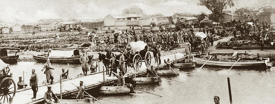 World War I Jiaozhou - To License For Professional Use Visit Granger.com Photograph by Granger