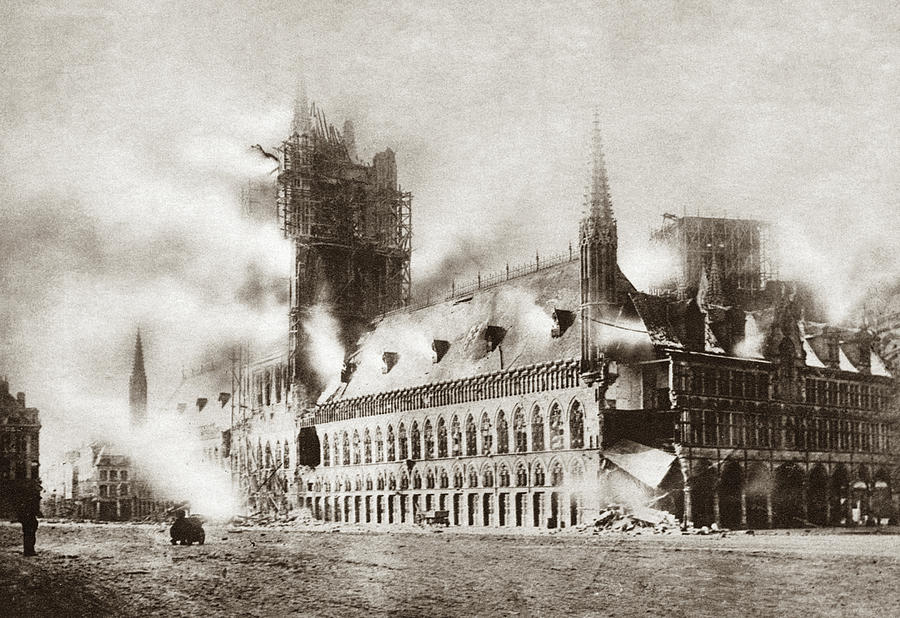 World War I Ypres Photograph by Granger