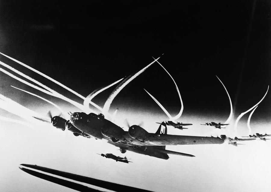 WORLD WAR II: B-17, c1942 Photograph by Granger