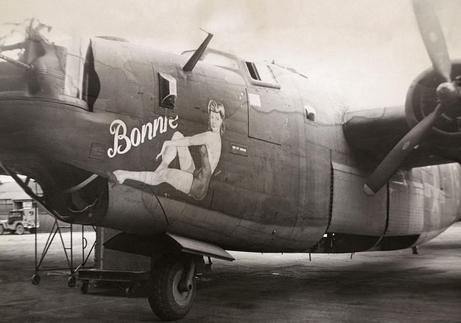 World War II B24 Bomber Photograph by Granger - Pixels