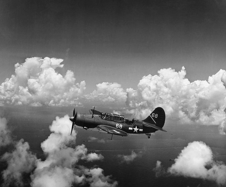 World War Ii Helldiver Photograph By Granger Fine Art America