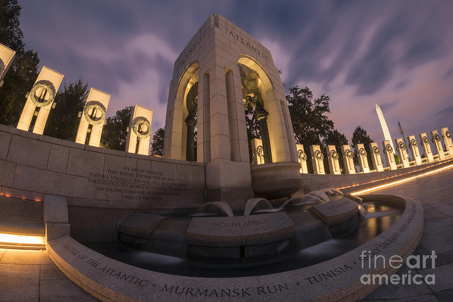 World War Ii Memorial Atlantic Photograph By Jeffrey Miklush Pixels