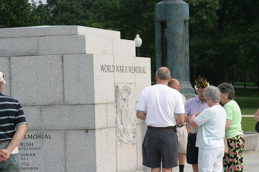World War II Memorial - Washington DC - 01133 Photograph by DC Photographer