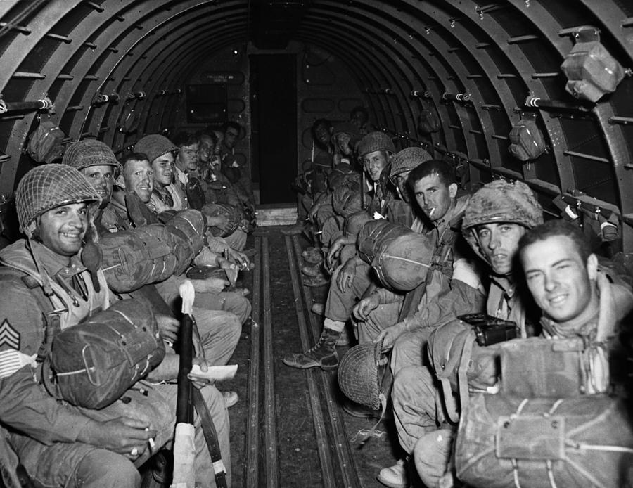 World War II: Paratroopers Photograph by Granger
