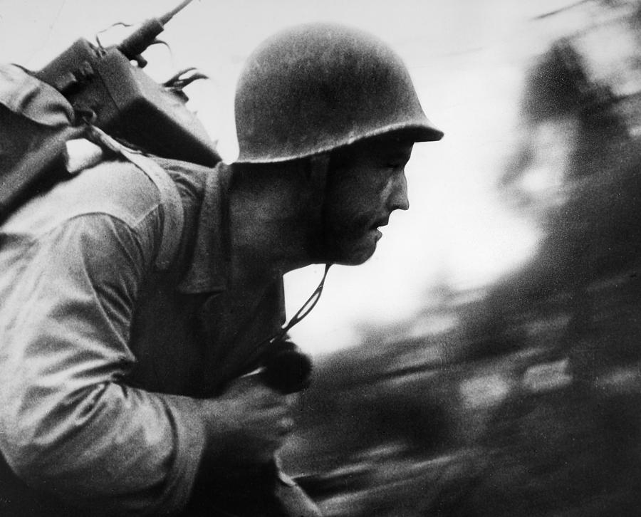 World War II: Peleliu Photograph by Granger