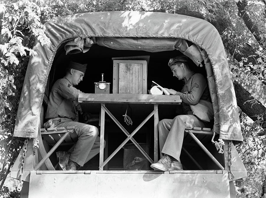 World War II Signal Corps Photograph by Granger