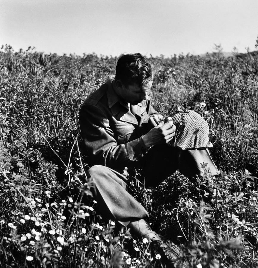 World War II: Soldier, 1945 Photograph by Granger