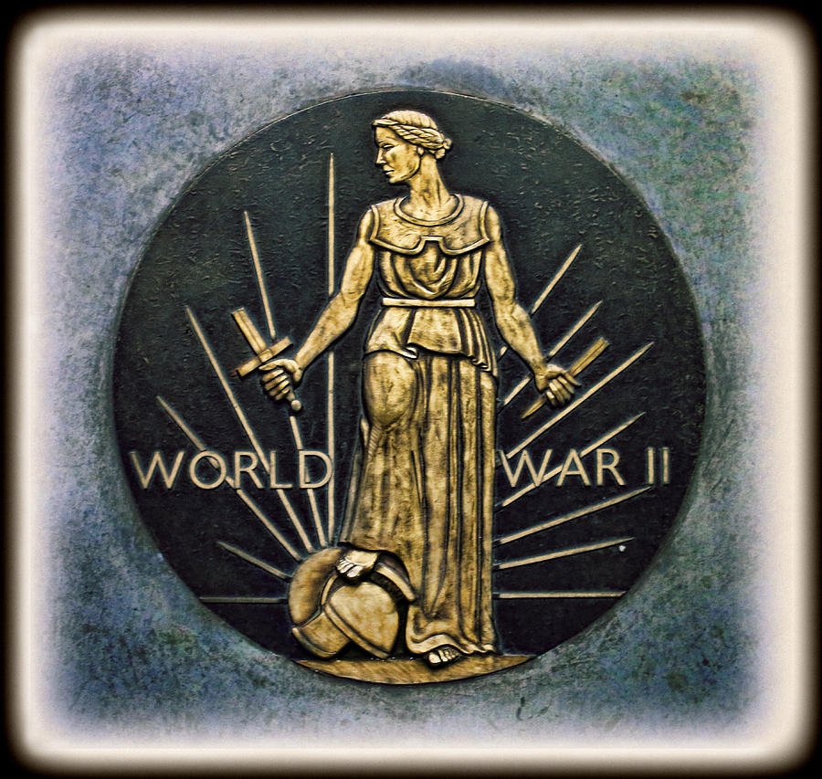 World War II Victory Medal Photograph by Lee Dos Santos