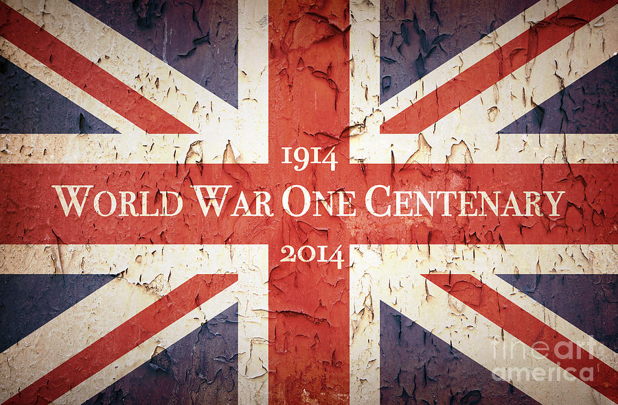 World War One Centenary Union Jack Photograph by Jane Rix