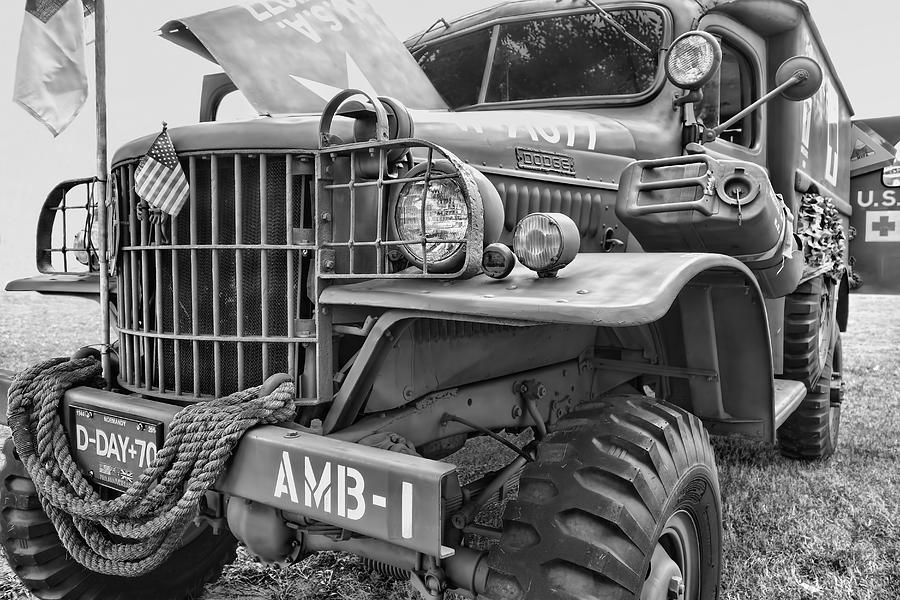 World War Two Army Ambulance Photograph by Ann Powell
