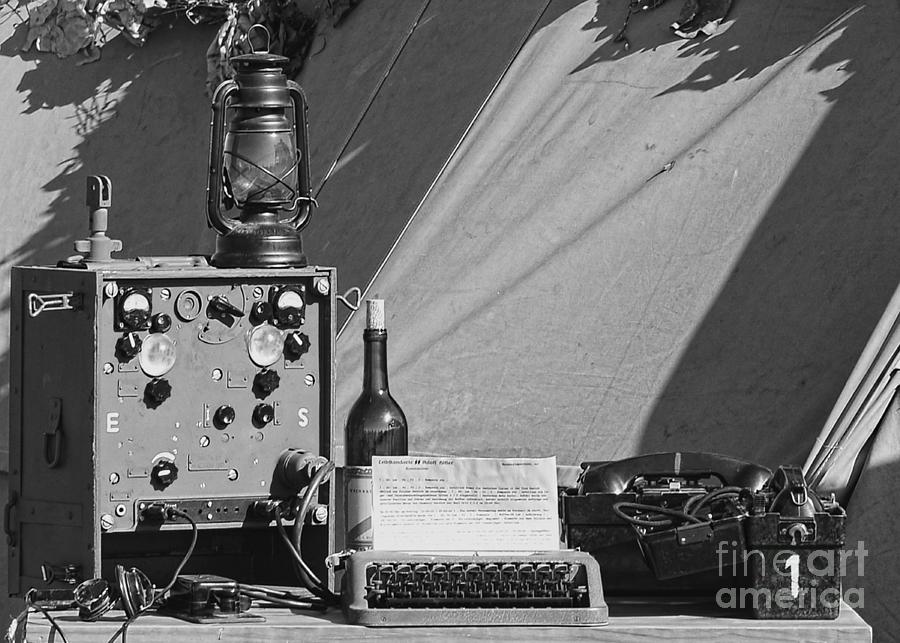 World War Two German Portable Communication Center  Photograph by Olga Hamilton