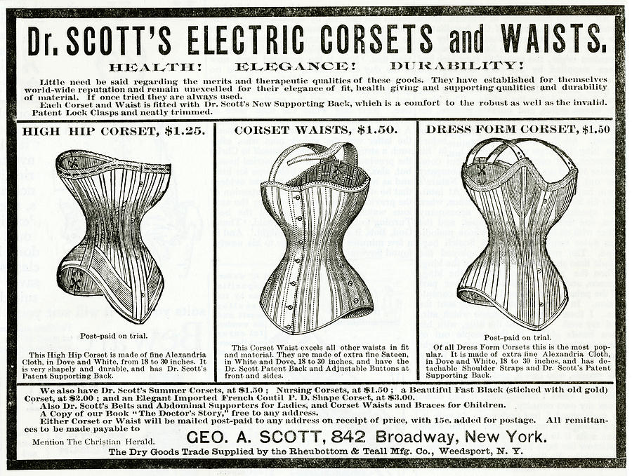 Clothing Drawing - World Wide Reputation dr Scotts by Mary Evans Picture Library