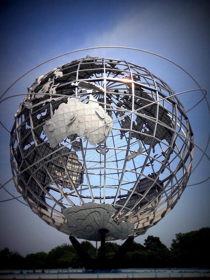 World's Fair Globe of Queens Photograph by Kris Fernandez Pixels