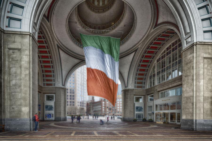 Worlds Largest Irish Flag  Photograph by John Hoey