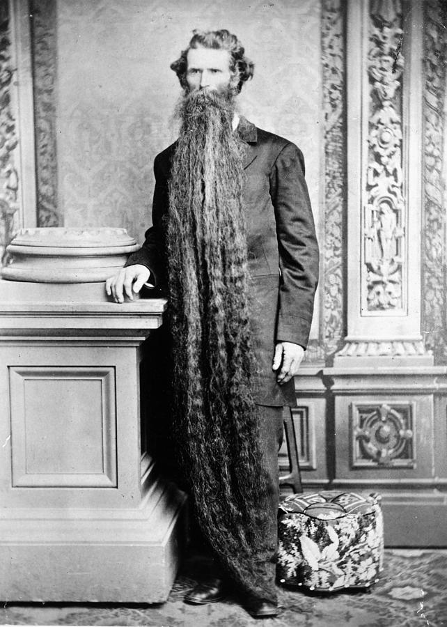 Worlds Longest Beard Photograph By Granger 
