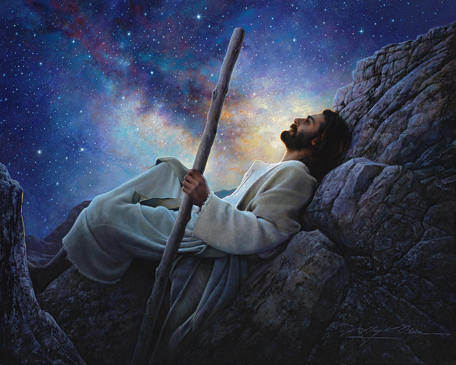 Jesus Painting - Worlds Without End by Greg Olsen