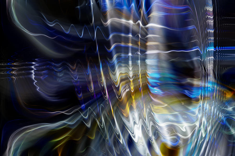 Abstract Photograph - Wormhole Flaring by Richard Thomas
