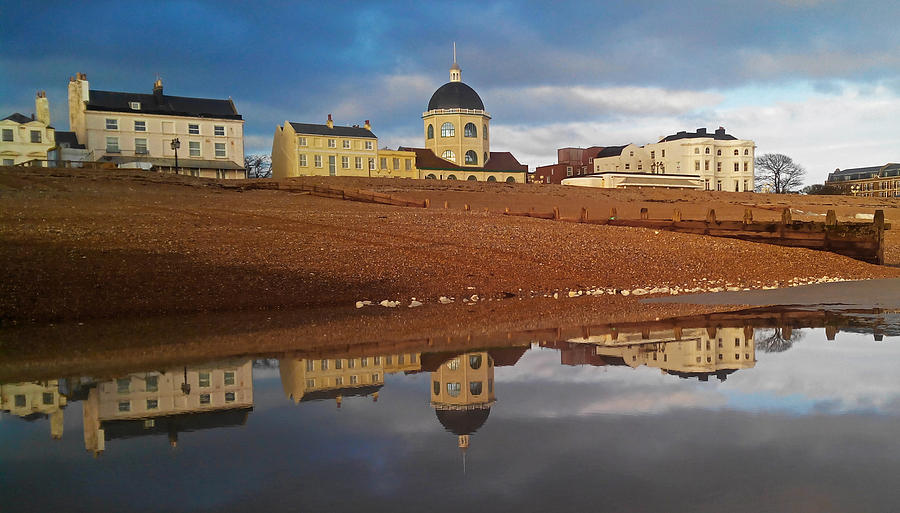Worthing Dome Reflection Photograph by John Topman