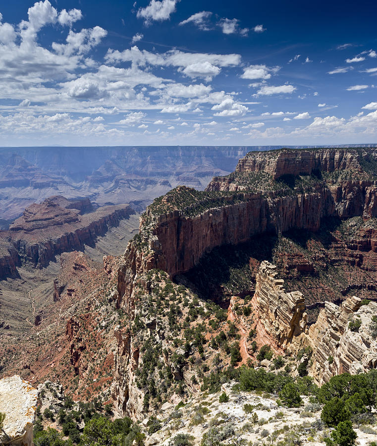 Wotan Throne Grand Canyon Photograph by Gary Eason