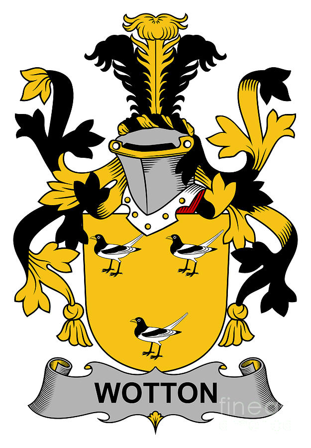 Wotton Coat of Arms Irish Digital Art by Heraldry | Fine Art America