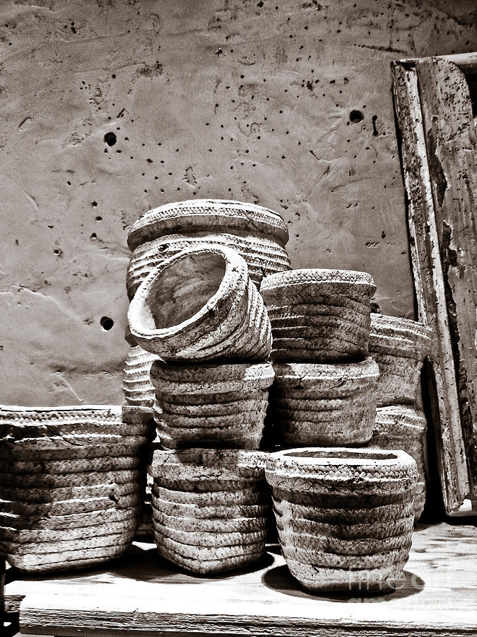 Woven Baskets Photograph by Fei A