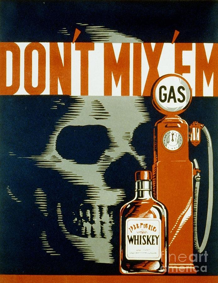 WPA  Vintage Safety Poster Photograph by Edward Fielding
