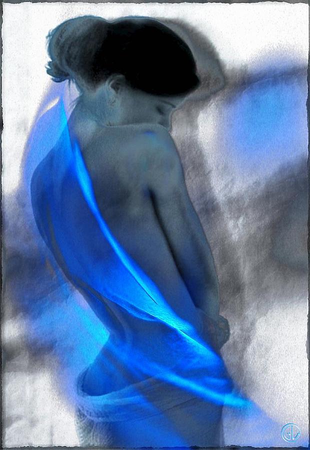 Wrapped in blues Digital Art by Gun Legler
