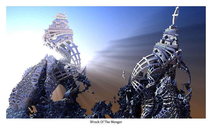Wreck Of The Menger Digital Art by Hal Tenny