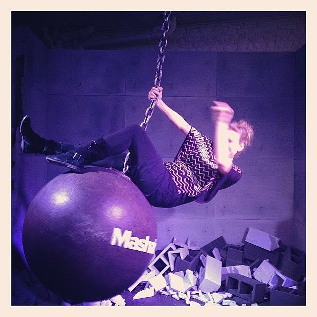 Mashable Photograph - Wreck-to-the-ing-to-the-ball. #sxsw by C S