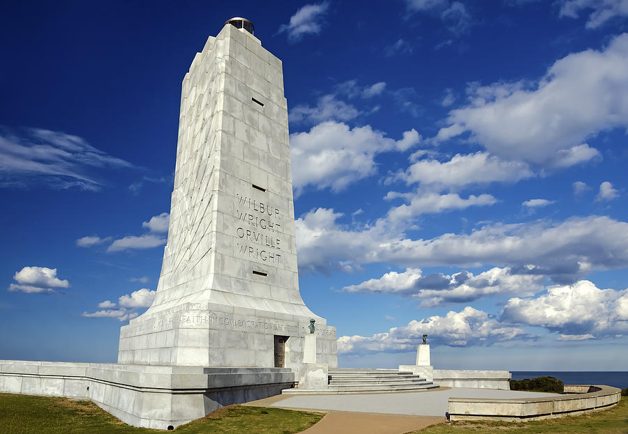 Wright Brothers Memorial d Photograph by Greg Reed